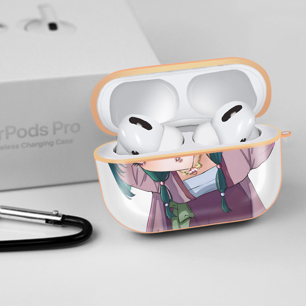 薬屋のひとりごと The Apothecary Diaries 【AirPods Pro用】ハードシェル保護ケース｜耐衝撃・防指紋・カラビナ付き商品仕様