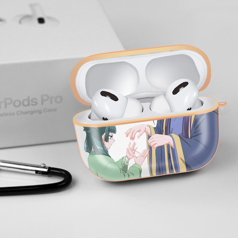 薬屋のひとりごと The Apothecary Diaries 【AirPods Pro用】ハードシェル保護ケース｜耐衝撃・防指紋・カラビナ付き商品仕様
