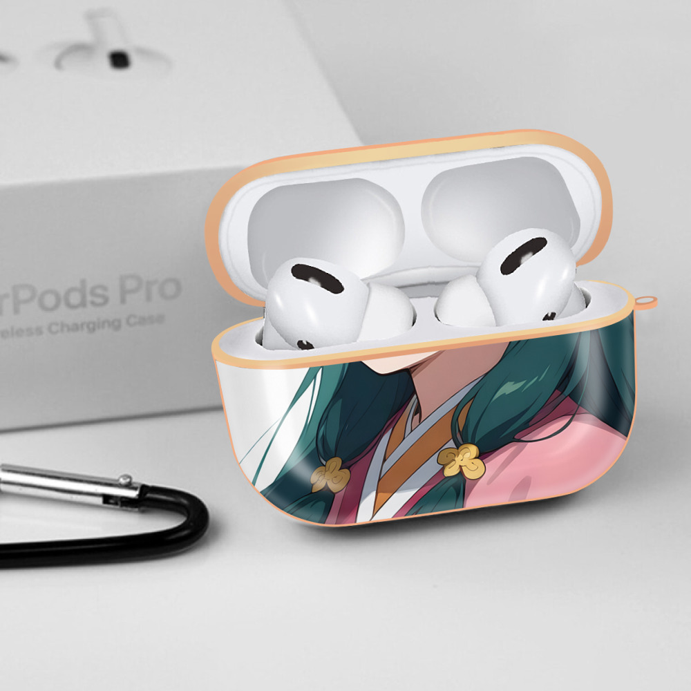 薬屋のひとりごと The Apothecary Diaries 【AirPods Pro用】ハードシェル保護ケース｜耐衝撃・防指紋・カラビナ付き商品仕様
