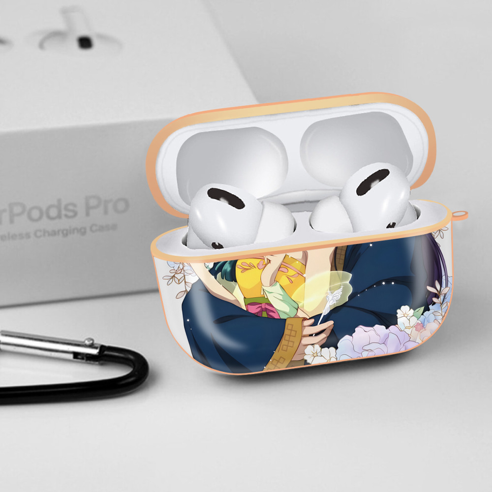 薬屋のひとりごと The Apothecary Diaries 【AirPods Pro用】ハードシェル保護ケース｜耐衝撃・防指紋・カラビナ付き商品仕様
