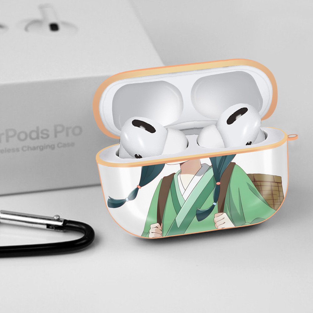 薬屋のひとりごと The Apothecary Diaries 【AirPods Pro用】ハードシェル保護ケース｜耐衝撃・防指紋・カラビナ付き商品仕様