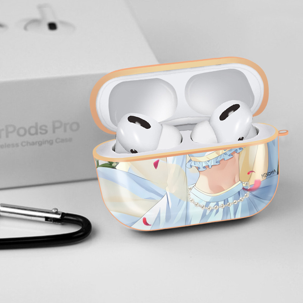 薬屋のひとりごと The Apothecary Diaries 【AirPods Pro用】ハードシェル保護ケース｜耐衝撃・防指紋・カラビナ付き商品仕様