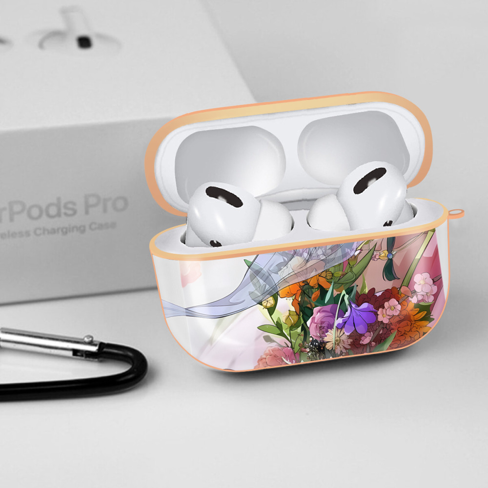 薬屋のひとりごと The Apothecary Diaries 【AirPods Pro用】ハードシェル保護ケース｜耐衝撃・防指紋・カラビナ付き商品仕様