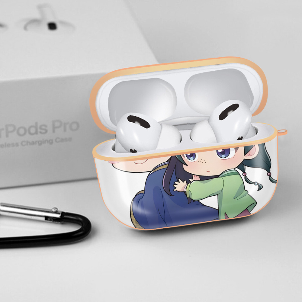 薬屋のひとりごと The Apothecary Diaries 【AirPods Pro用】ハードシェル保護ケース｜耐衝撃・防指紋・カラビナ付き商品仕様