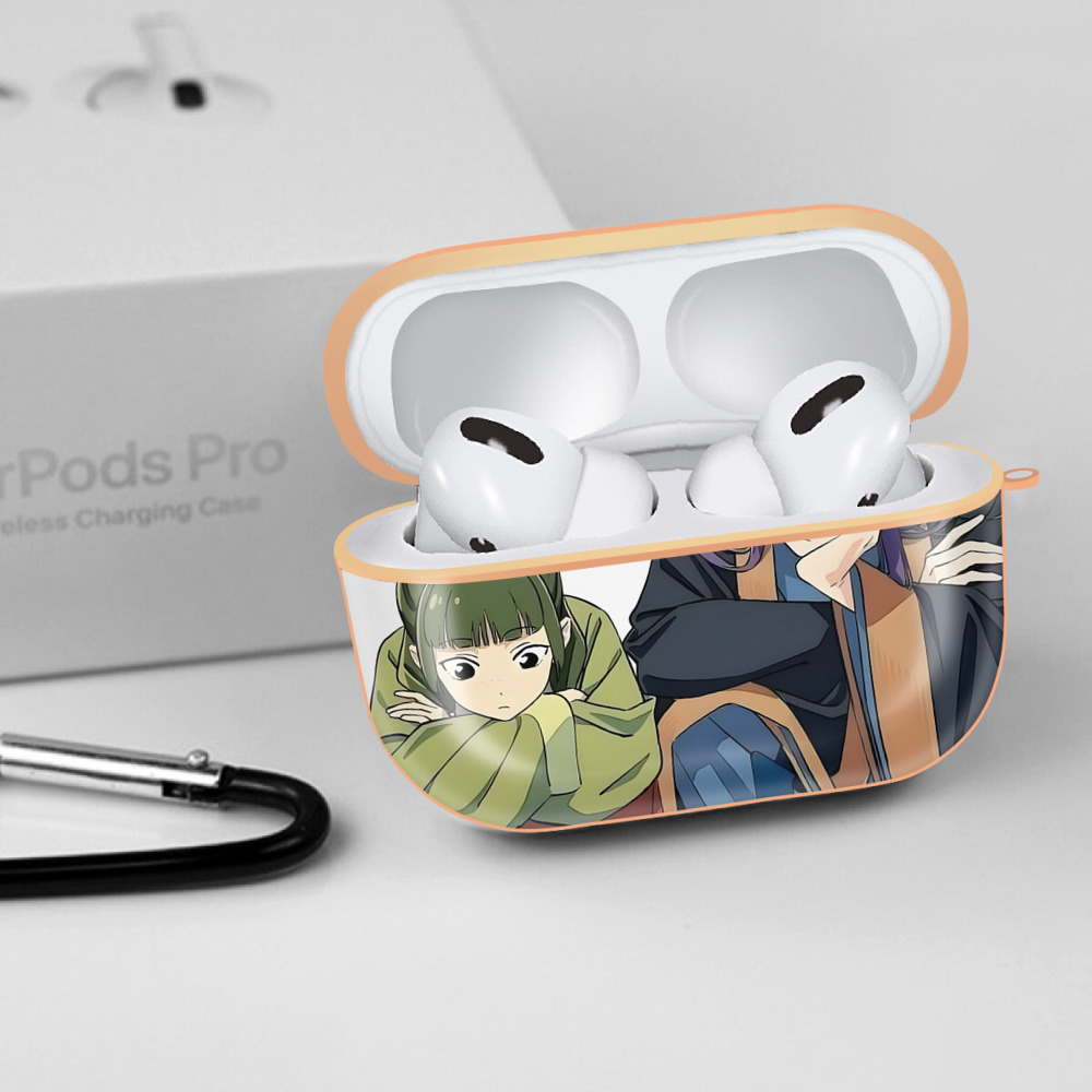 薬屋のひとりごと The Apothecary Diaries 【AirPods Pro用】ハードシェル保護ケース｜耐衝撃・防指紋・カラビナ付き商品仕様