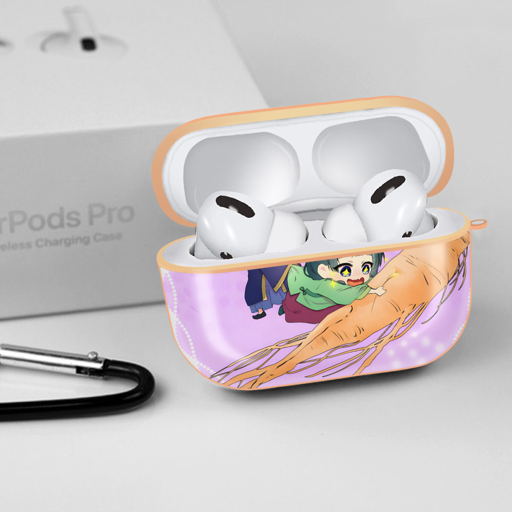 薬屋のひとりごと The Apothecary Diaries 【AirPods Pro用】ハードシェル保護ケース｜耐衝撃・防指紋・カラビナ付き商品仕様