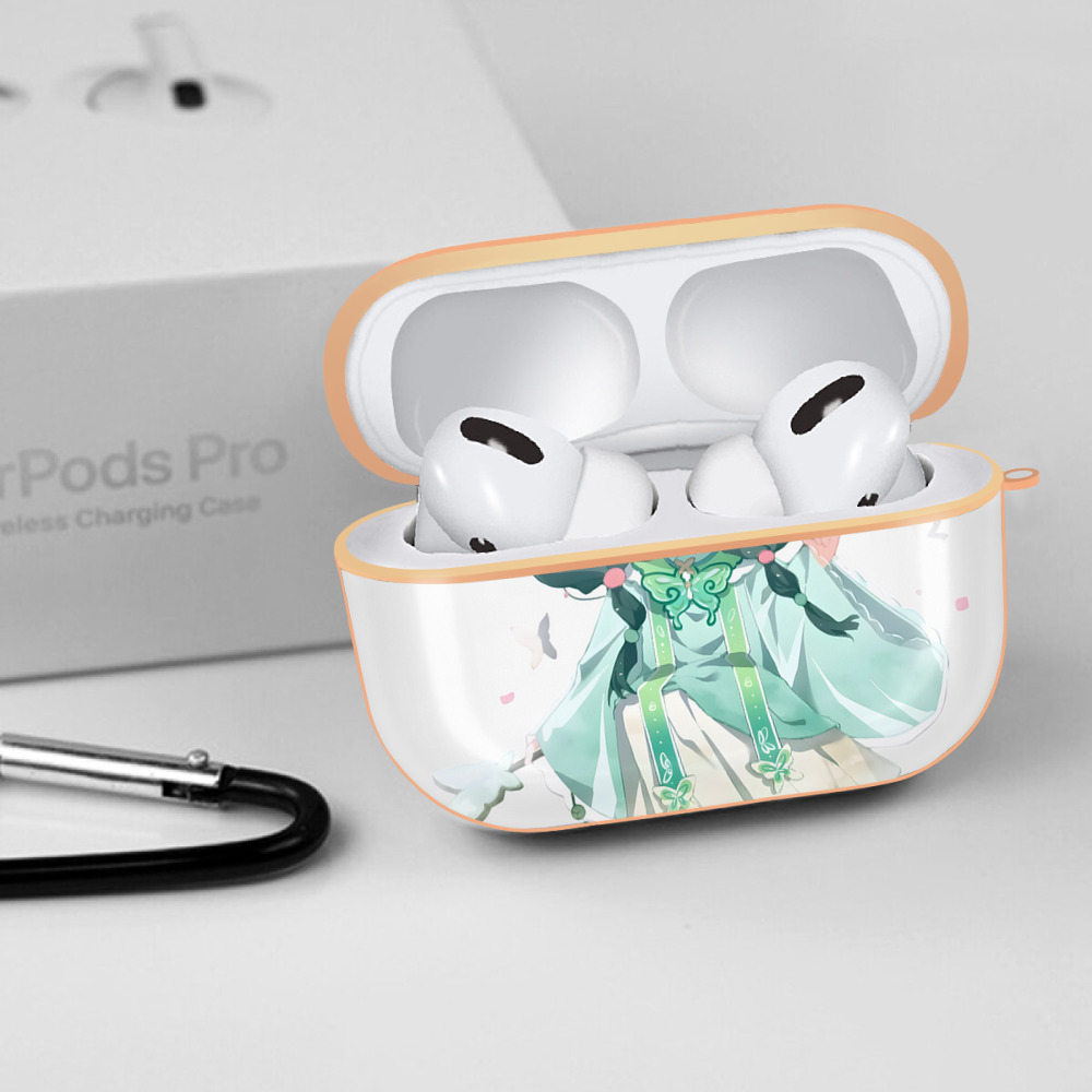 薬屋のひとりごと The Apothecary Diaries 【AirPods Pro用】ハードシェル保護ケース｜耐衝撃・防指紋・カラビナ付き商品仕様