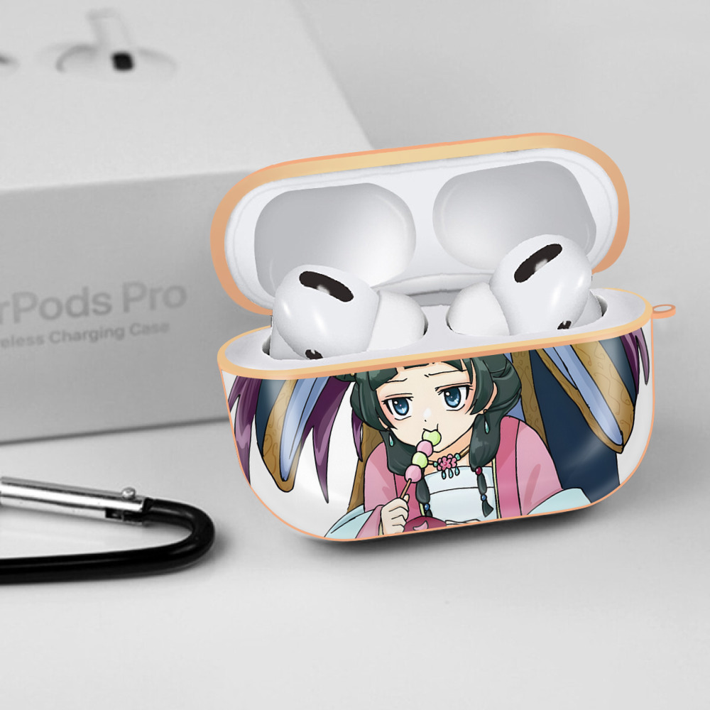 薬屋のひとりごと The Apothecary Diaries 【AirPods Pro用】ハードシェル保護ケース｜耐衝撃・防指紋・カラビナ付き商品仕様