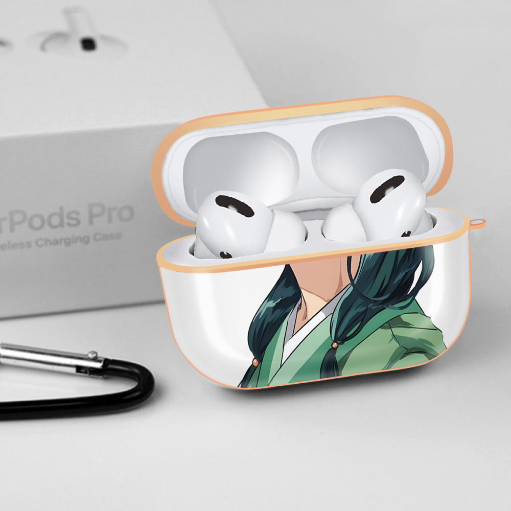 薬屋のひとりごと The Apothecary Diaries 【AirPods Pro用】ハードシェル保護ケース｜耐衝撃・防指紋・カラビナ付き商品仕様