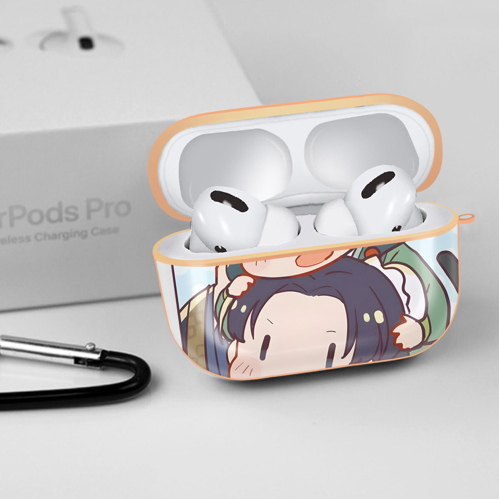 薬屋のひとりごと The Apothecary Diaries 【AirPods Pro用】ハードシェル保護ケース｜耐衝撃・防指紋・カラビナ付き商品仕様