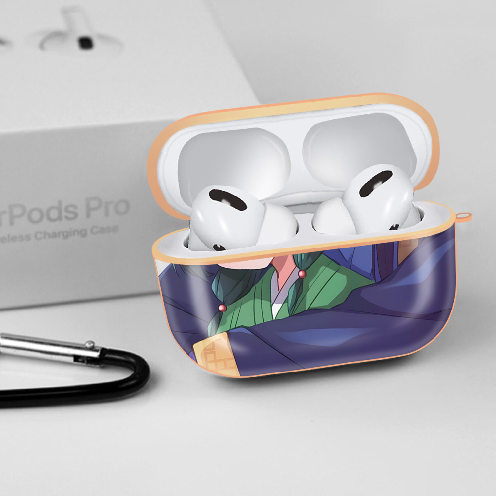 薬屋のひとりごと The Apothecary Diaries 【AirPods Pro用】ハードシェル保護ケース｜耐衝撃・防指紋・カラビナ付き商品仕様