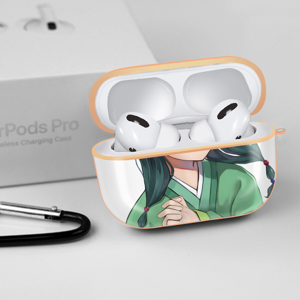 薬屋のひとりごと The Apothecary Diaries 【AirPods Pro用】ハードシェル保護ケース｜耐衝撃・防指紋・カラビナ付き商品仕様