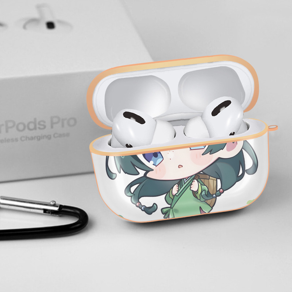 薬屋のひとりごと The Apothecary Diaries 【AirPods Pro用】ハードシェル保護ケース｜耐衝撃・防指紋・カラビナ付き商品仕様