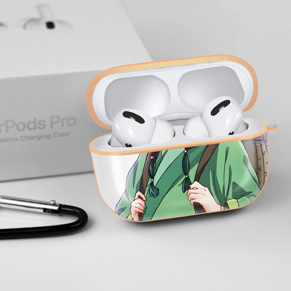薬屋のひとりごと The Apothecary Diaries 【AirPods Pro用】ハードシェル保護ケース｜耐衝撃・防指紋・カラビナ付き商品仕様