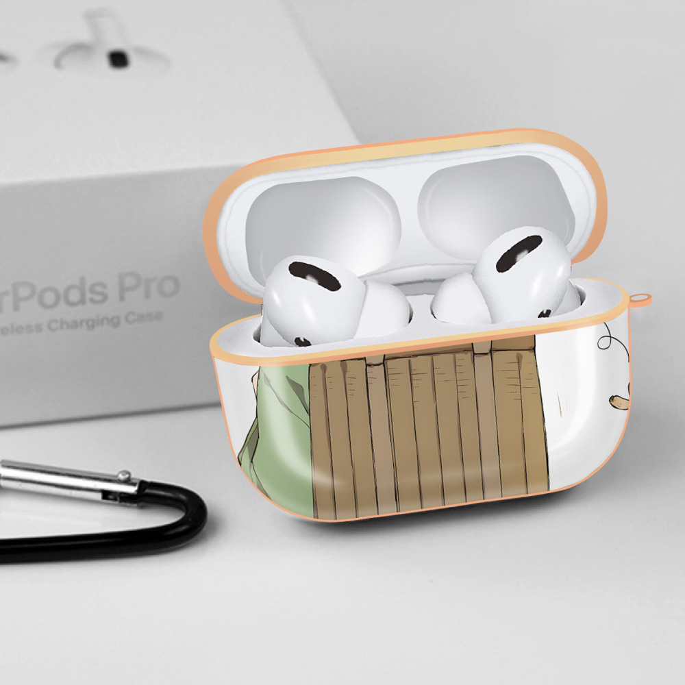 薬屋のひとりごと The Apothecary Diaries 【AirPods Pro用】ハードシェル保護ケース｜耐衝撃・防指紋・カラビナ付き商品仕様