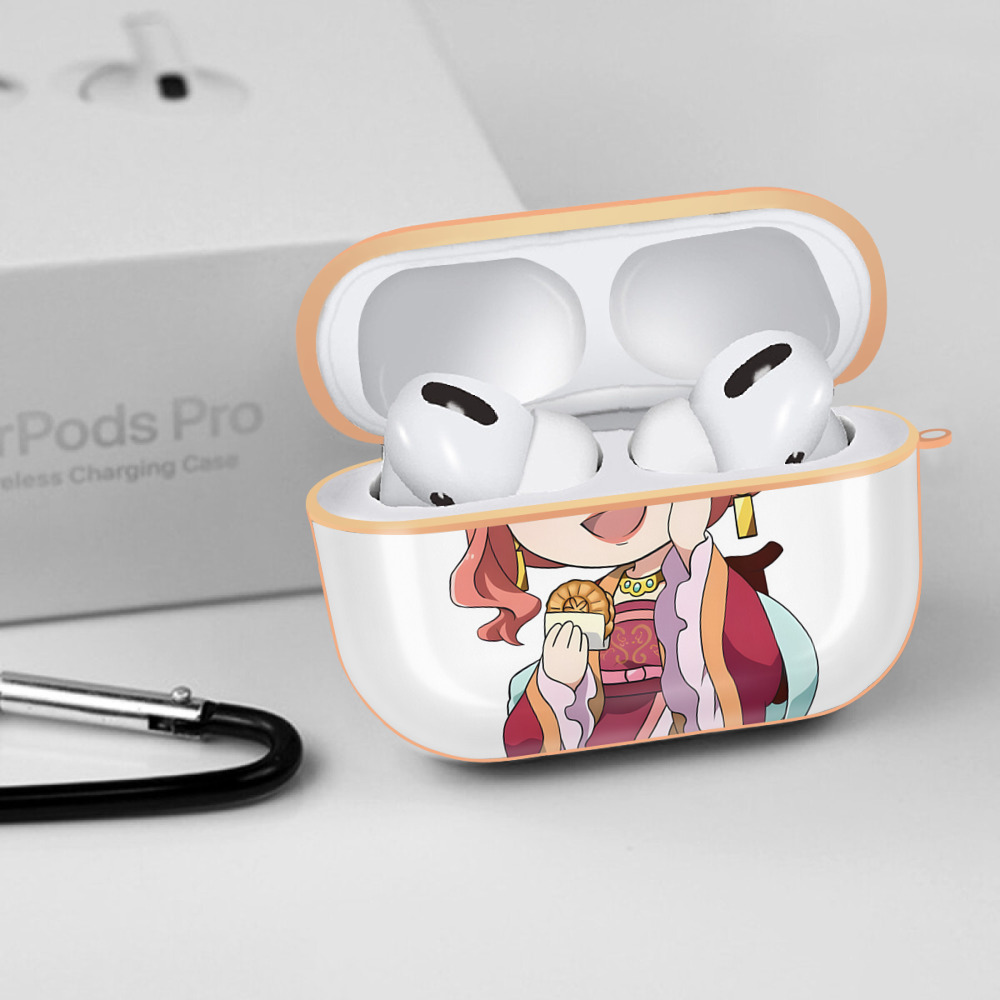 薬屋のひとりごと The Apothecary Diaries 【AirPods Pro用】ハードシェル保護ケース｜耐衝撃・防指紋・カラビナ付き商品仕様